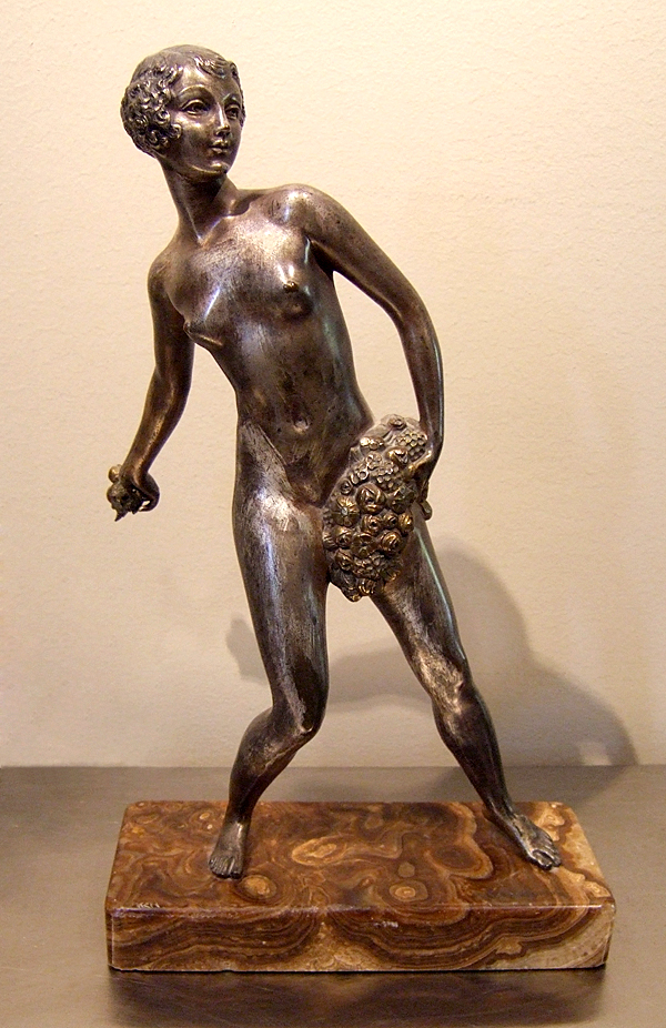 Appraisal: Joseph Emmanuel Cormier Descomps French - French Art Deco Nude