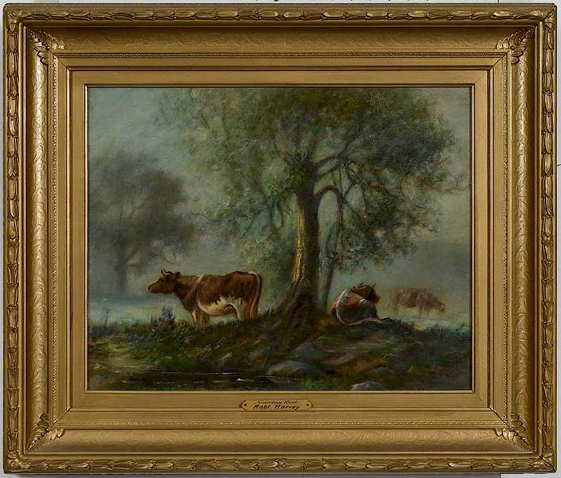 Appraisal: Robert Harvey Irish New York - Noonday Rest signed lower