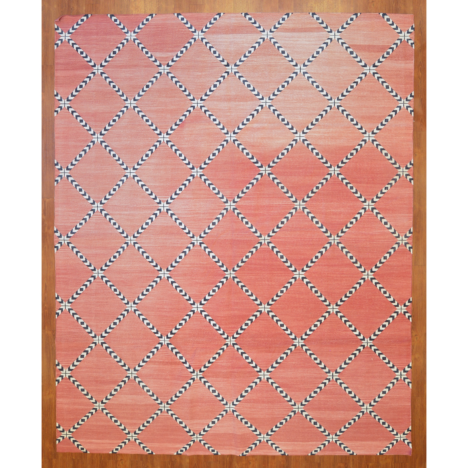 Appraisal: MADELINE WEINRIB DHURRIE CARPET INDIA X Modern hand-woven wool