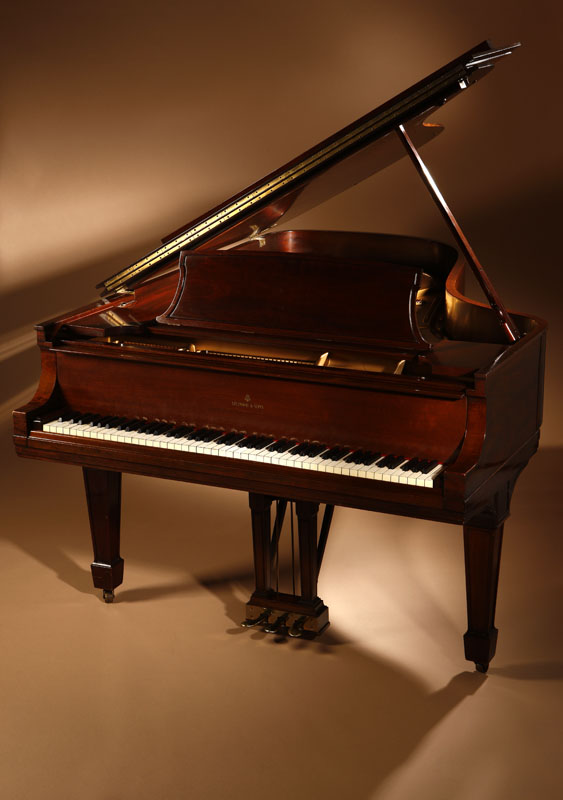 Appraisal: A Steinway Sons Model B mahogany grand piano A Steinway