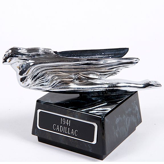 Appraisal: Cadillac Mascot Hood Ornament - A chrome x Cadillac goddess