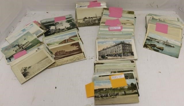 Appraisal: COLLECTION OF RARE ANTIQUE POSTCARDS FROM THEESTATE OF JULIAN PAUL