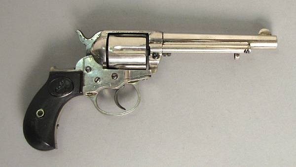 Appraisal: A Colt Model Thunderer revolver Serial no for caliber inch