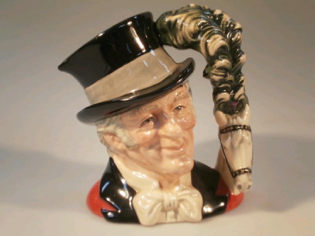 Appraisal: A Royal Doulton character jug The Ring Master D