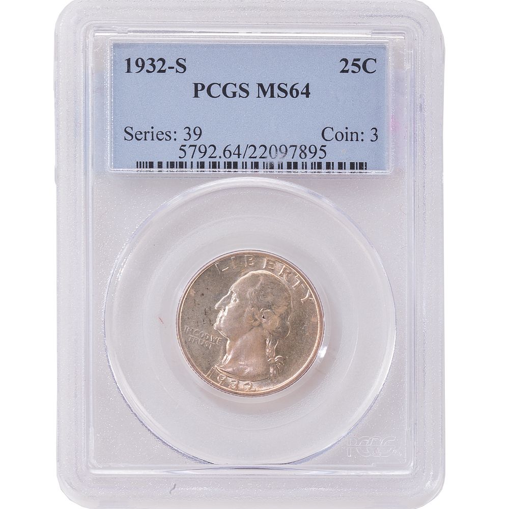 Appraisal: -S Washington Quarter PCGS MS- Very nice looks like one