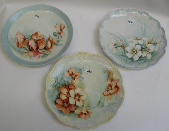 Appraisal: SIX PORCELAIN TABLE ACCESSORIES including an oval Theodore Haviland Limoges