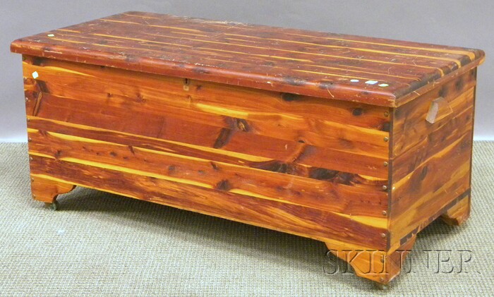 Appraisal: Cedar Storage Box lg in