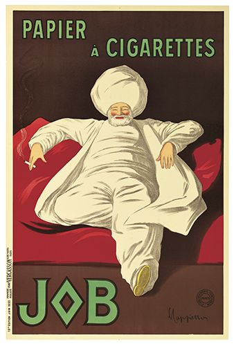 Appraisal: LEONETTO CAPPIELLO - JOB x inches x cm Vercasson Paris