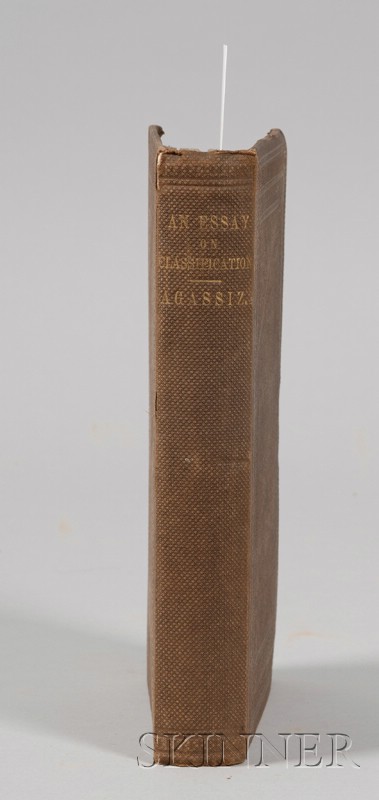 Appraisal: Agassiz Louis - An Essay on Classification London Longman Brown