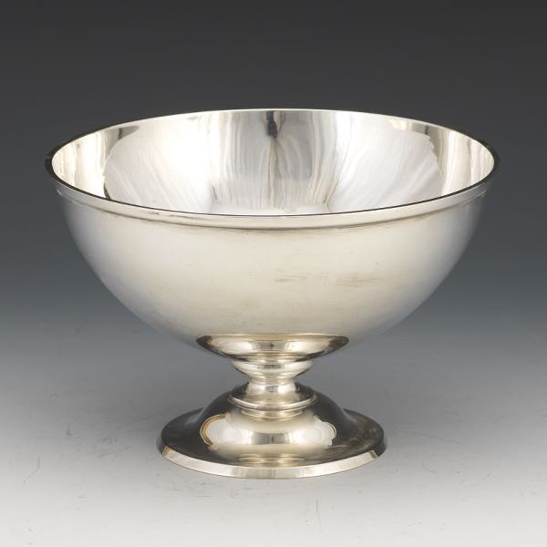 Appraisal: FRANK SMITH FOR W P CART CO STERLING SILVER FOOTED