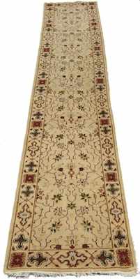 Appraisal: An Indian Agra Ivory Long Runner Apprx '- x '-