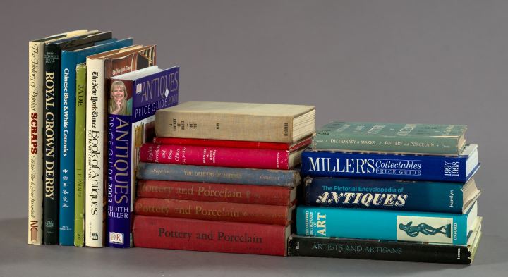 Appraisal: Miscellaneous Collection of Nineteen Reference Books including porcelain and pottery