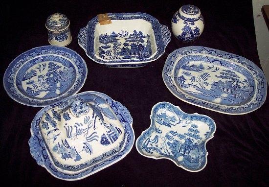 Appraisal: Sundry blue and white china