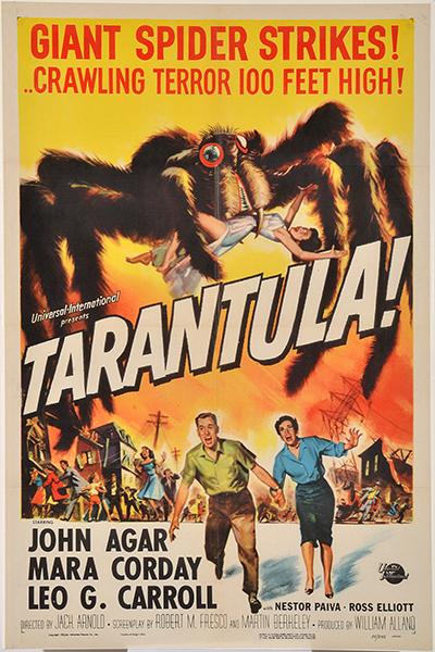 Appraisal: TARANTULA UNIVERSAL INTERNATIONAL U S ONE SHEET POSTER