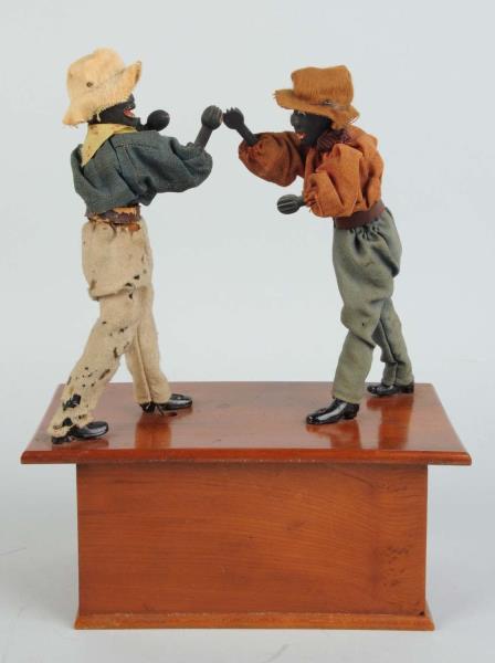 Appraisal: Ives Boxers Mechanical Toy This is a beautiful original example