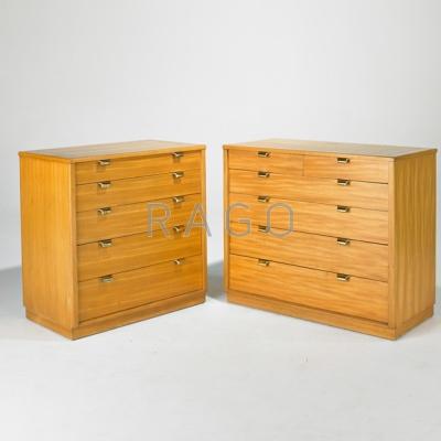 Appraisal: EDWARD WORMLEY DREXEL Pair of Precedent Collection dressers High Point