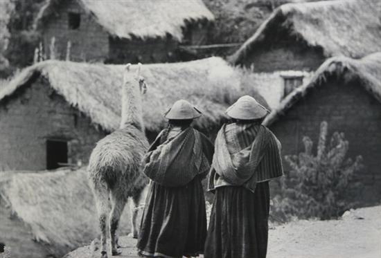 Appraisal: WERNER BISCHOF Swiss - PERU COLLECTION FIVE WORKS located in