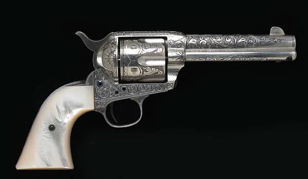 Appraisal: A Ben Lane engraved Colt single action army revolver Serial