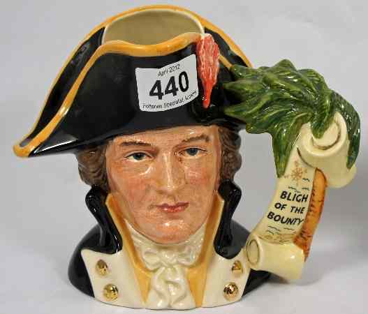 Appraisal: Royal Doulton Large Character Jug Captain Bligh D seconds