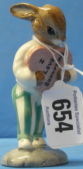 Appraisal: Royal Doulton Bunnykins Figure Sweetheart DB UK Fairs Exclusive Colourway