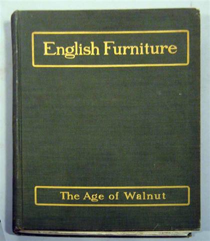 Appraisal: vols English Continental Furniture Other Reference Macquoid Percy The History