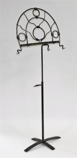 Appraisal: Matt Evald Johnson Urban Art Steel Music Stand MASSACHUSETTS b