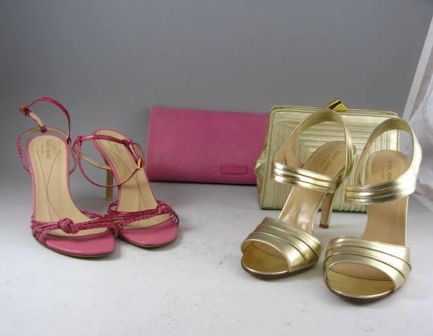 Appraisal: Two Pairs of Kate Spade Shoes and Bags the first