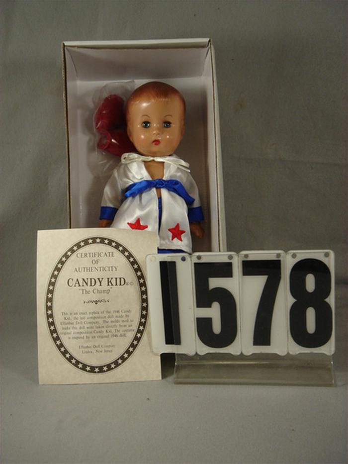 Appraisal: Effanbee reproduction doll Doll Classics Candy Kid Boxer V The