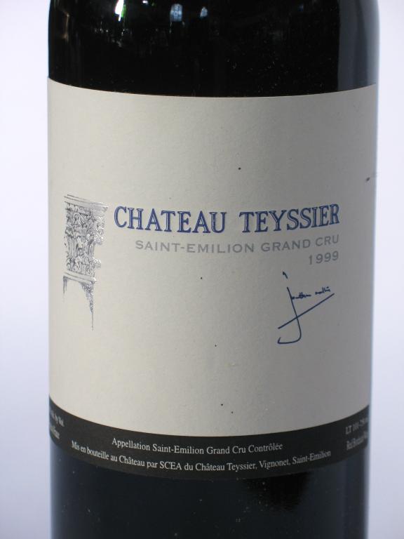 Appraisal: A CASE OF CHATEAU TEYSSIER -