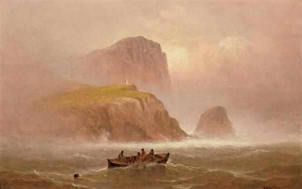 Appraisal: CHARLES H GIFFORD American - Off the Coast oil on