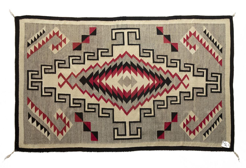 Appraisal: Navajo Crystal Textile ca Navajo Crystal Textile ca Crystal Textile