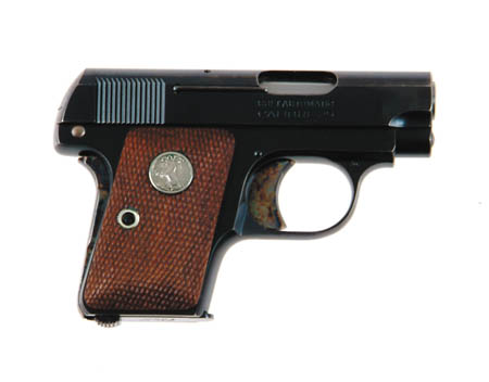 Appraisal: COLT MODEL POCKET PISTOL Cal ACP SN Blued finish -