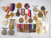 Appraisal: A collection of about medals and awards including an array