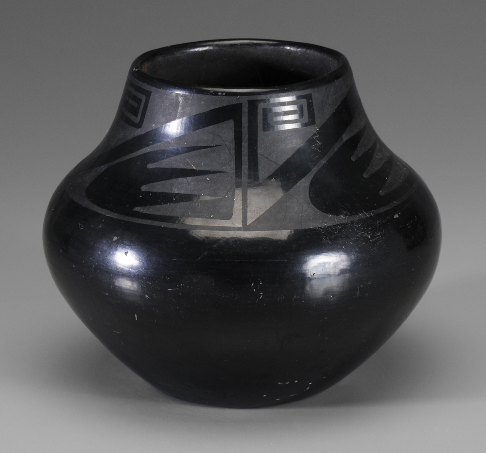 Appraisal: Maria San Ildefanso Bowl Maria Martinez - shoulder with surface