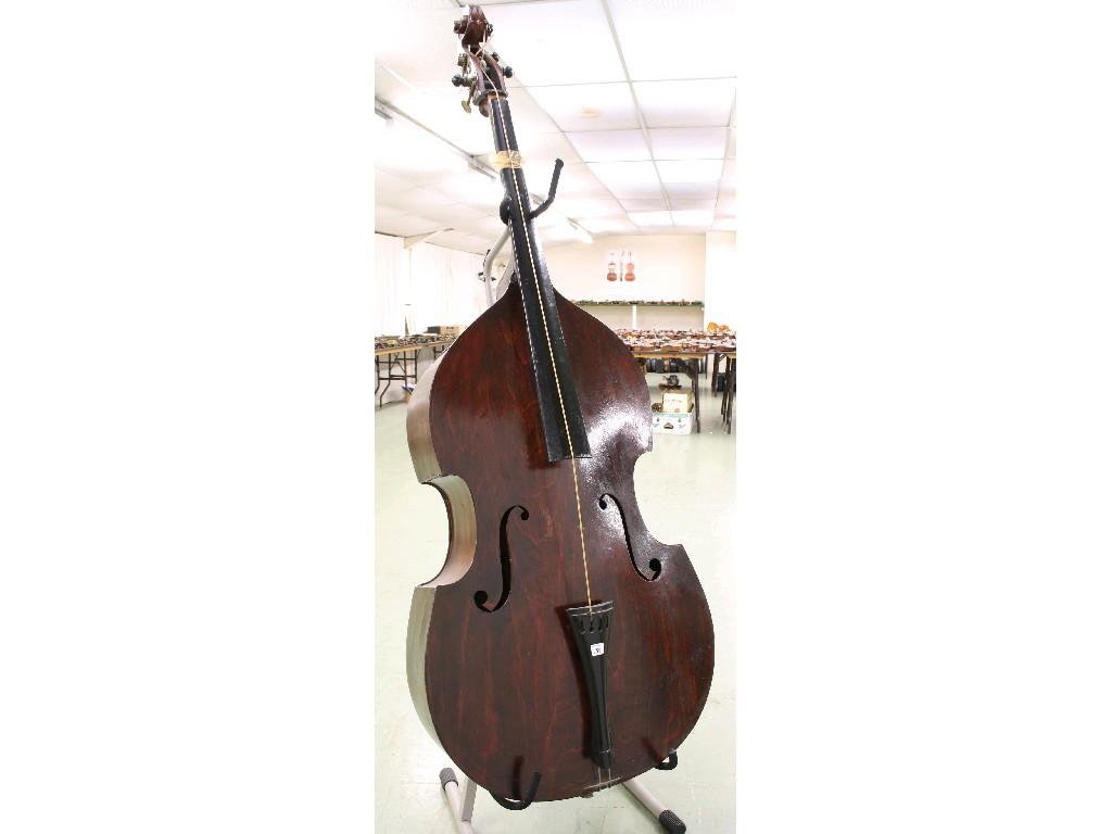 Appraisal: Early th century double bass in need of restoration