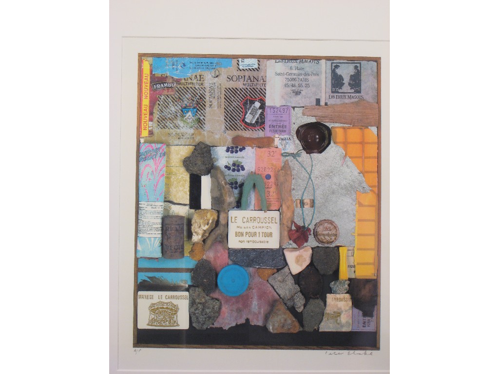 Appraisal: PETER BLAKE R A b A Walk in the Tuileries