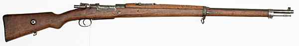 Appraisal: WWII Turkish M Mauser Bolt Action Rifle mm cal barrel