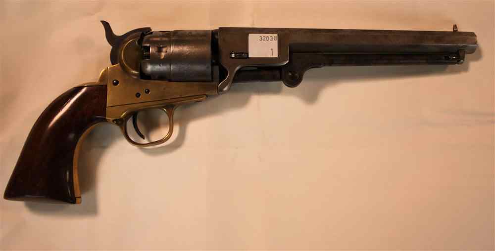 Appraisal: REPRODUCTION COLT BLACK POWDER PERCUSSION REVOLVER MODEL Navy style approx