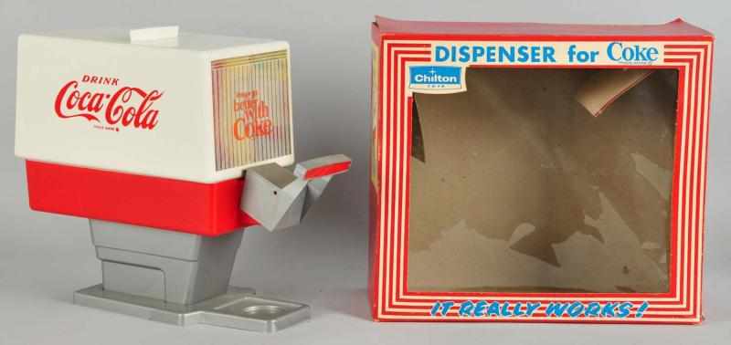 Appraisal: Coca-Cola Toy Dispenser Description s Made by Chilton Beautiful unused