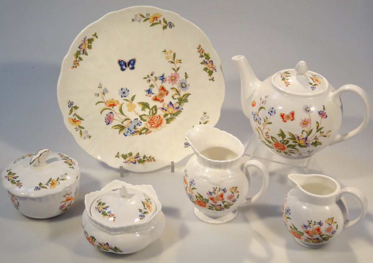 Appraisal: Various Aynsley Cottage Garden wares to include teapot cm high