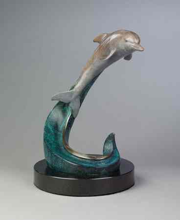 Appraisal: RIP CASWELL ORIGINAL BRONZE WILDLIFE SCULPTURE Oregon born -active Rip