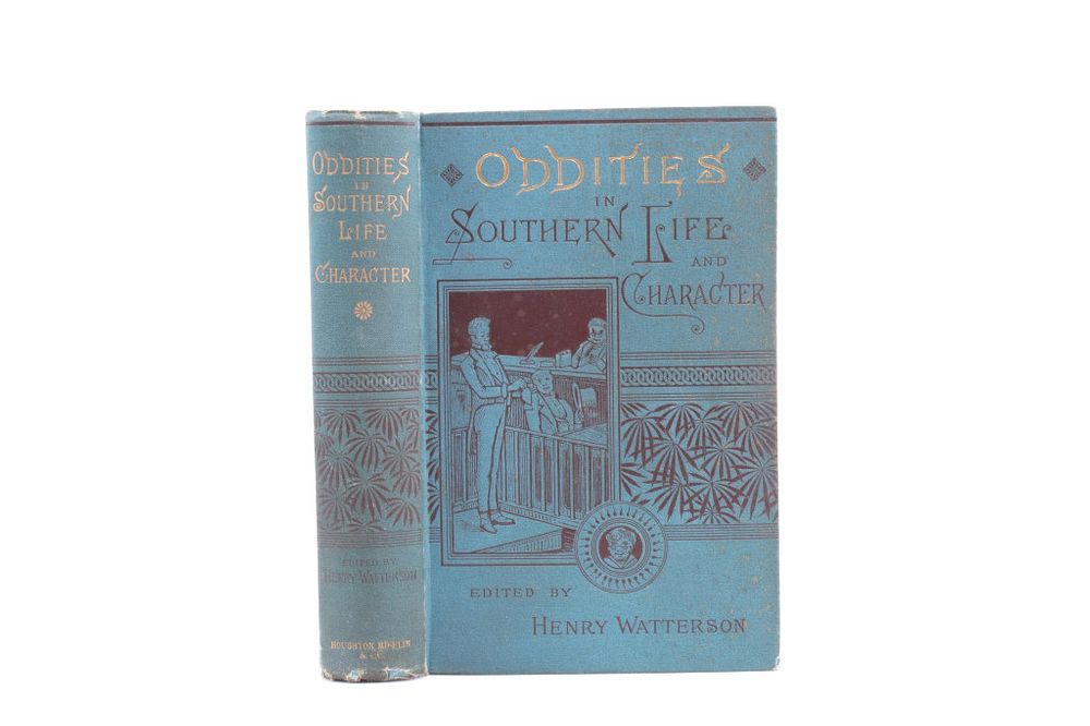 Appraisal: Oddities in Southern Life and Character The book contains a