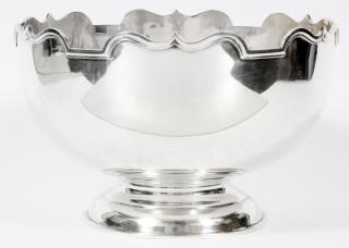 Appraisal: HAMILTON INCHES STERLING SILVER PEDESTAL BOWL HAMILTON INCHES STERLING SILVER