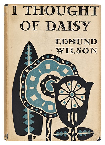 Appraisal: WILSON EDMUND I Thought of Daisy vo navy cloth lettered