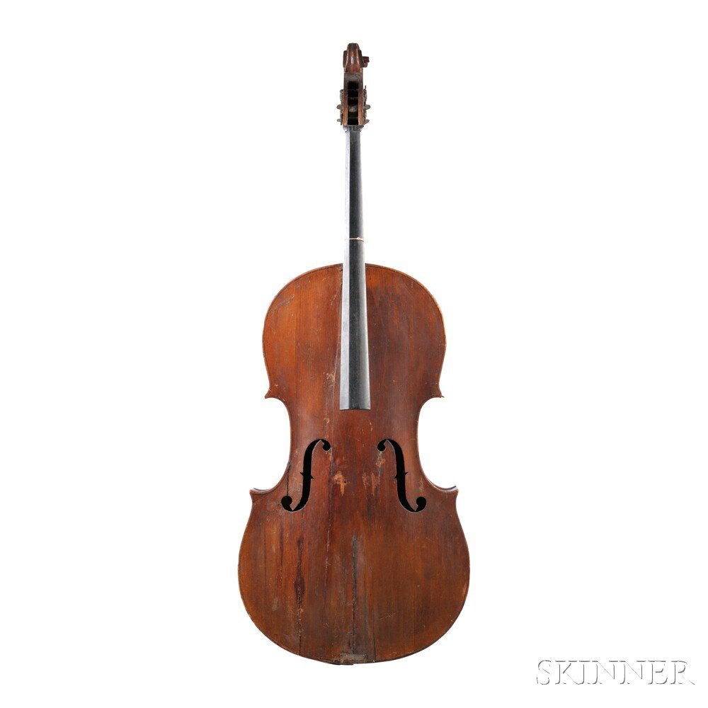 Appraisal: American Church Bass Abraham Prescott Concord New Hampshire bearing the