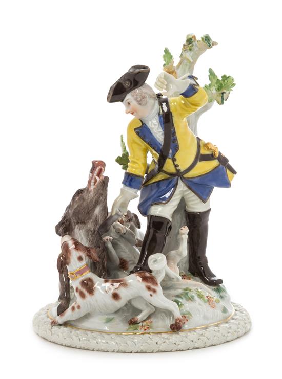 Appraisal: Sale Lot A Meissen Porcelain Figural Group early th century