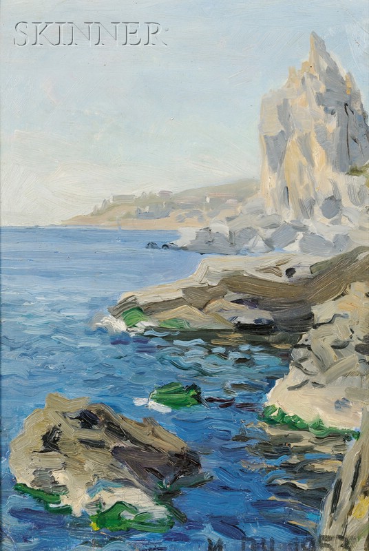 Appraisal: Igor Vladimirovich Pchelnikov Russian b Black Sea Shore Initialed and