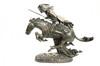 Appraisal: BRONZE SCULPTURE - 'Cheyenne' by Frederic Remington NY KS -