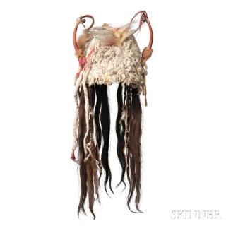 Appraisal: Blackfeet Ermine Skin Headdress c last quarter th century the