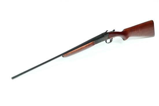 Appraisal: STEVENS C GAUGE SHOTGUN American th century barrel is chambered